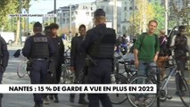 Nantes :  67% de gardes à vue sur les dix premiers jours d’octobre