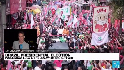 Brazil's Lula and Bolsonaro statistically tied in presidential race