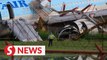 Korean Air aircraft badly damaged after it overshot at Cebu airport’s runway