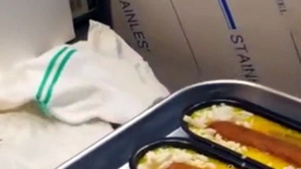 Sausage Cheese Egg Bun - Korean Street Food