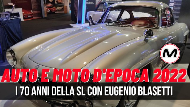 MERCEDES SL | I 70 anni ad Auto e Moto d'Epoca 2022