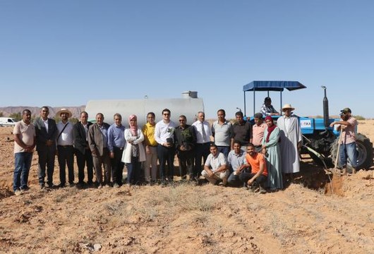 TİKA'dan Tunuslu çiftçilere incir fidesi desteği