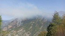 Osmaniye’de orman yangınına müdahale sürüyor