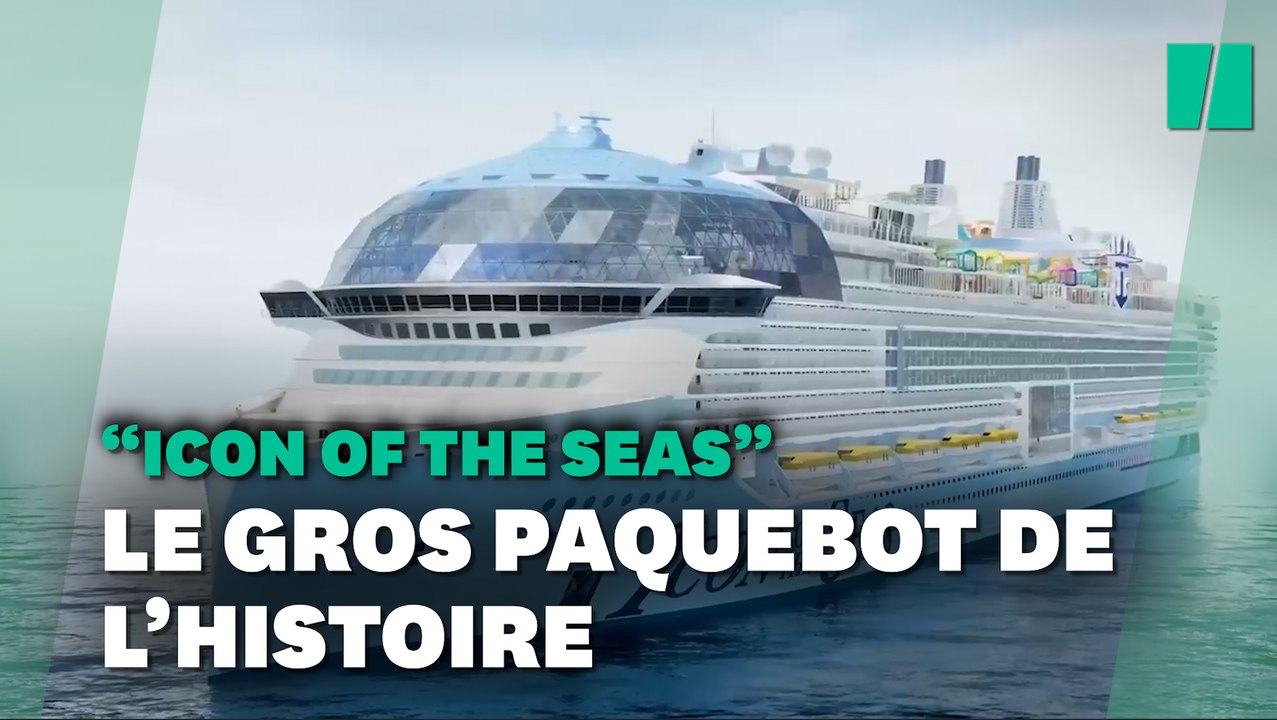 "Icon of the Seas", le plus gros paquebot du monde se dévoile dans de premières images