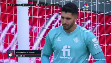 Resumen de Real Betis vs Atlético de Madrid (1-2)