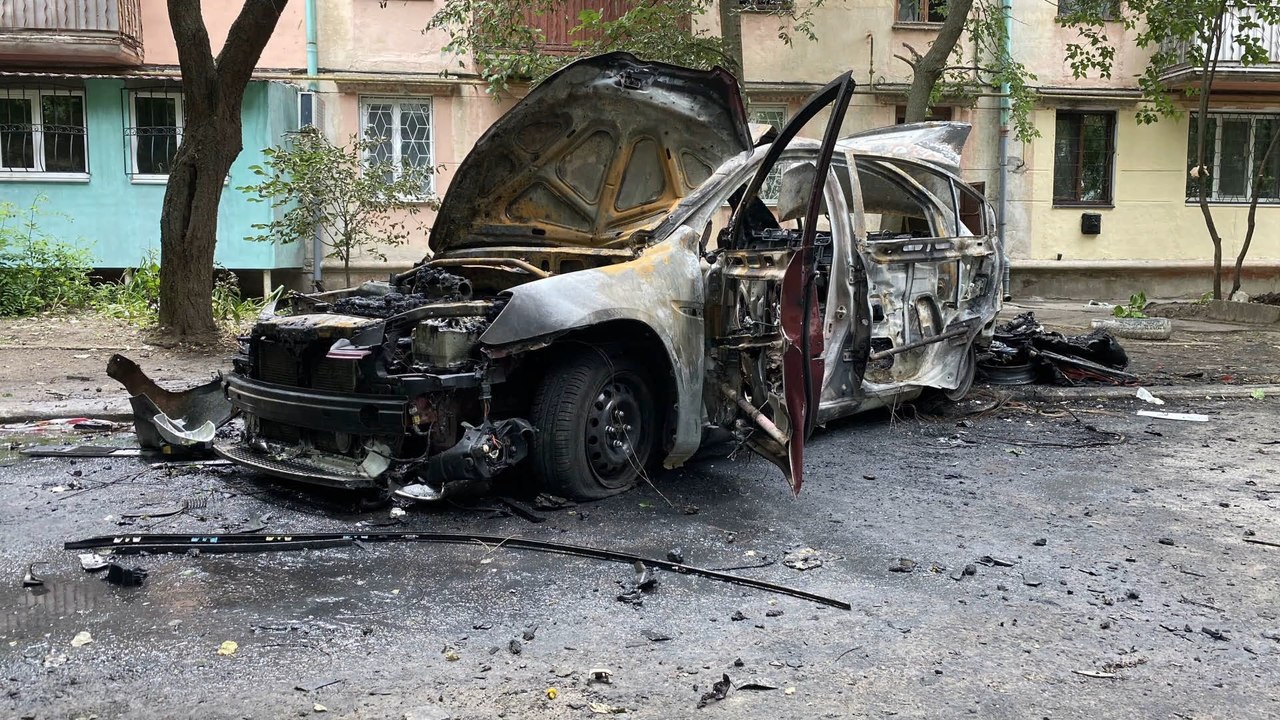 Cherson: auto von russischem kollaborateur in die luft gesprengt