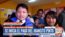 En medio del paro indefinido en Santa Cruz, el presidente Luis Arce dará inició al pago del Bono Juancito Pinto