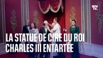 Des militants écologistes entartent la statue de cire du roi Charles III au musée Madame Tussauds