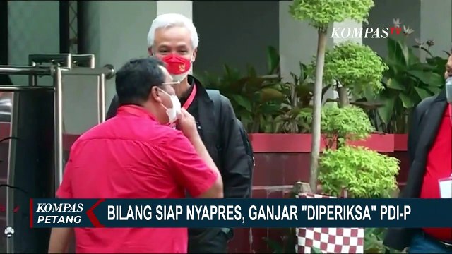 Bilang Siap Nyapres di Pemilu 2024, Ganjar Pranowo Klarifikasi ke Kantor DPP PDIP