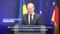 Scholz: Ukraine-Investitionen 