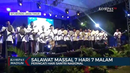 Скачать видео: Salawat Massal 7 Hari 7 Malam Peringati Hari Santri Nasional