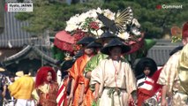 شاهد: مهرجان العصور يعود إلى كيوتو اليابانية بعد توقفه لمدة عامين