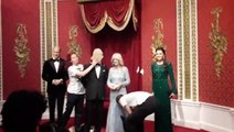 Just Stop Oil activists throw cake in face of King Charles waxwork at Madame Tussauds