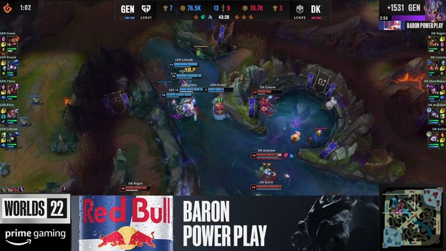 LoL : Canyon perd le Nashor à cause d'une erreur de positionnement de la souris