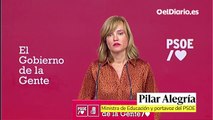 Ferraz avisa ante la división en el PSOE por la ley trans: “Nuestros enemigos no están dentro de esta casa, sino enfrente, en la ultraderecha”
