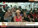 Comunicadores debaten propuestas formativas en el Congreso de la Nueva Época en Caracas