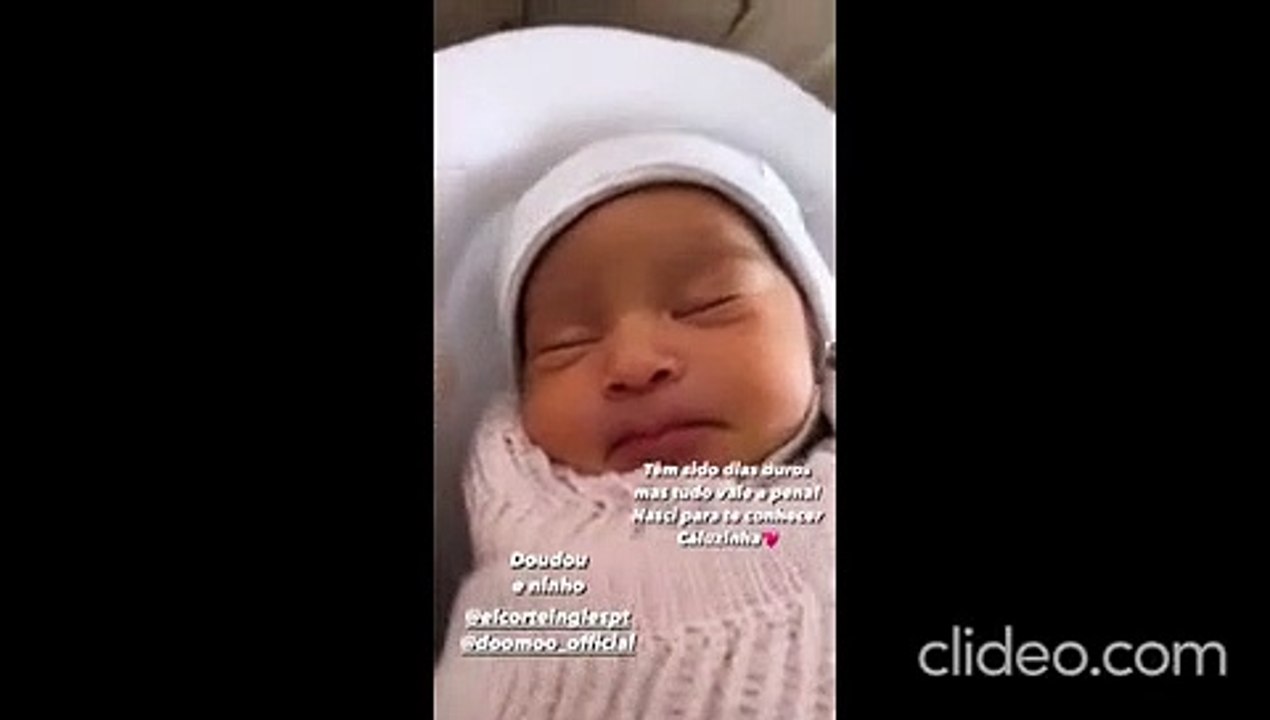 Maria Sampaio partilha vídeo amoroso da filha Caetana