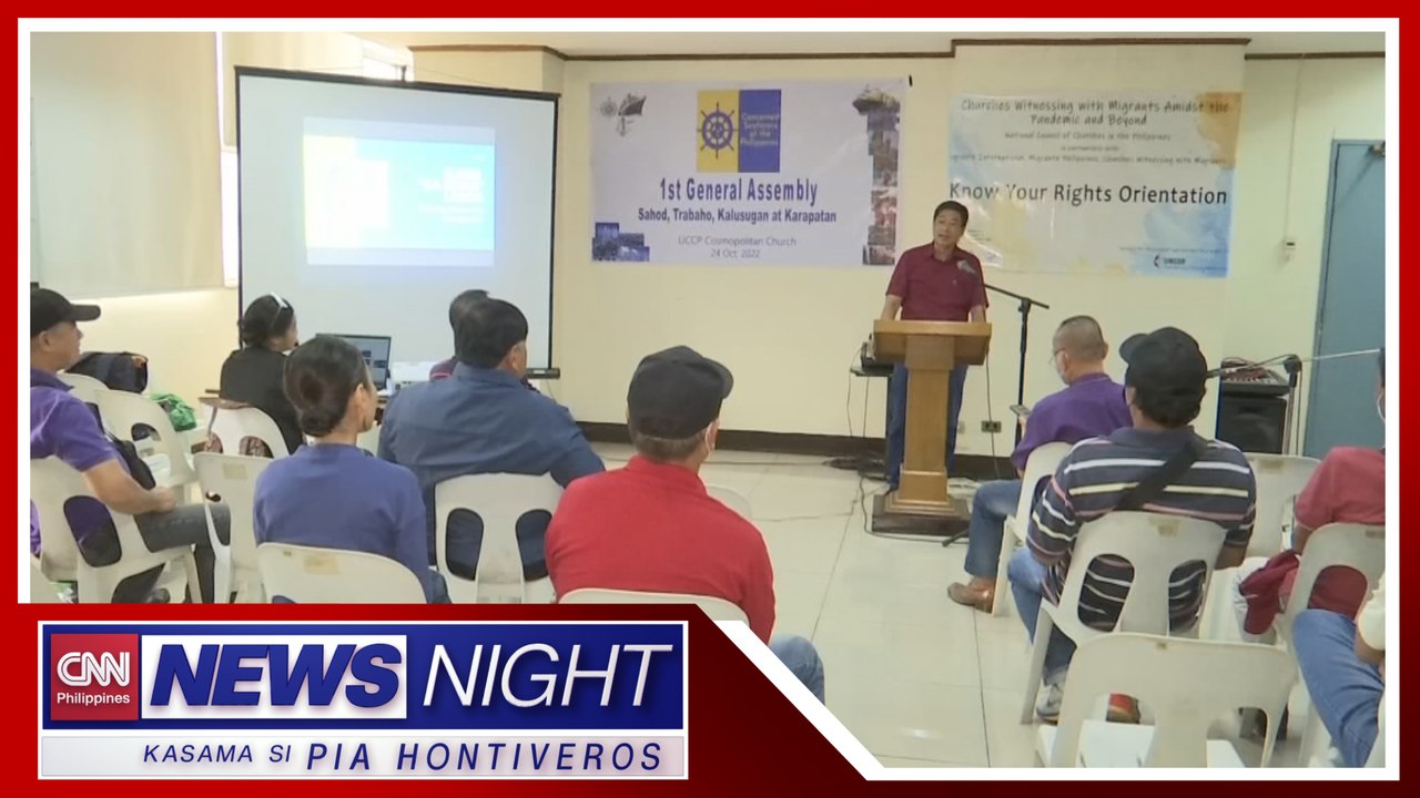 Grupo ng seafarers, humihingi ng suporta sa gobyerno