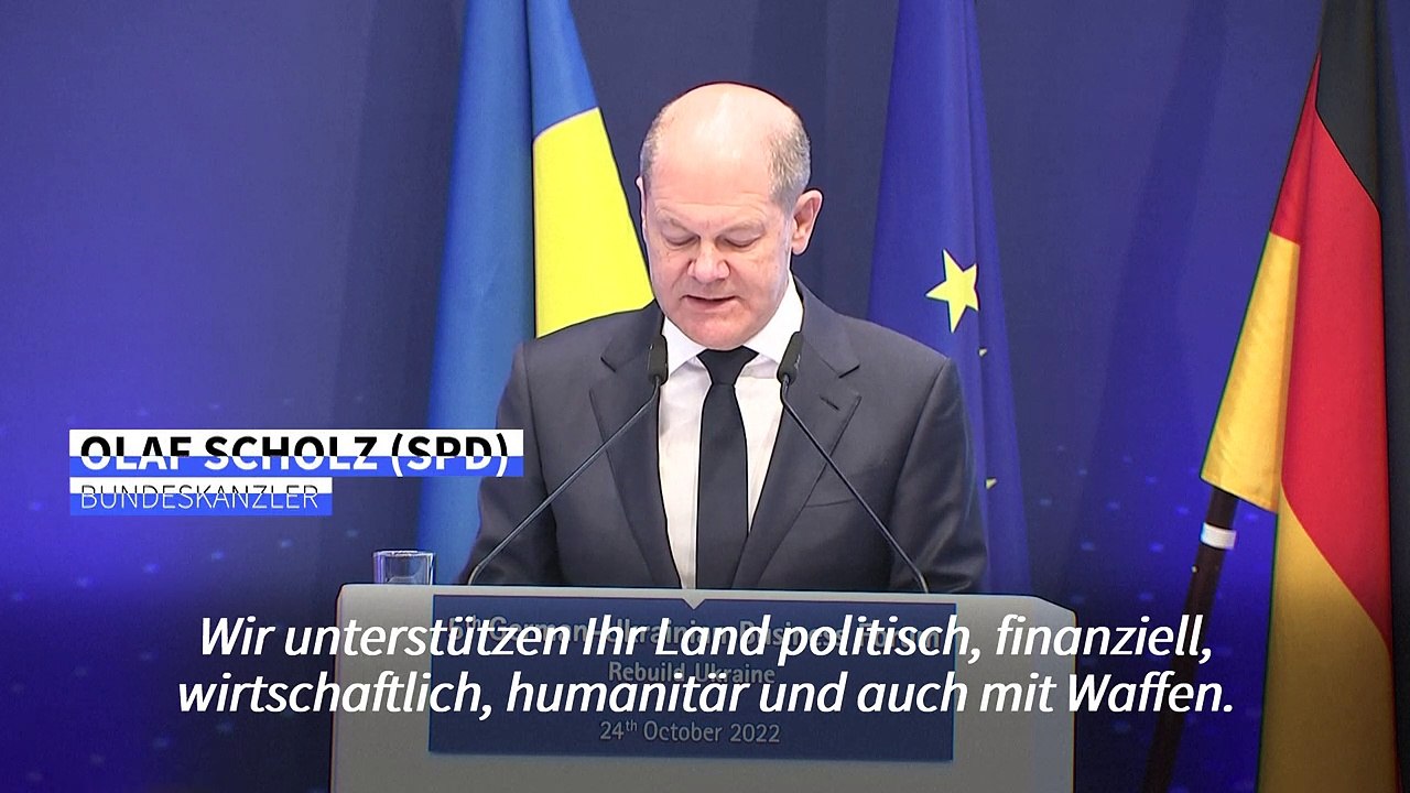 Scholz: Ukraine unterstützen 'so lange wie nötig'