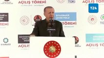 Erdoğan alkış duyamayınca tepki gösterdi: “Pek memnun değiller galiba”