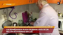 Los bombardeos rusos dejaron a más de un millón de viviendas sin luz