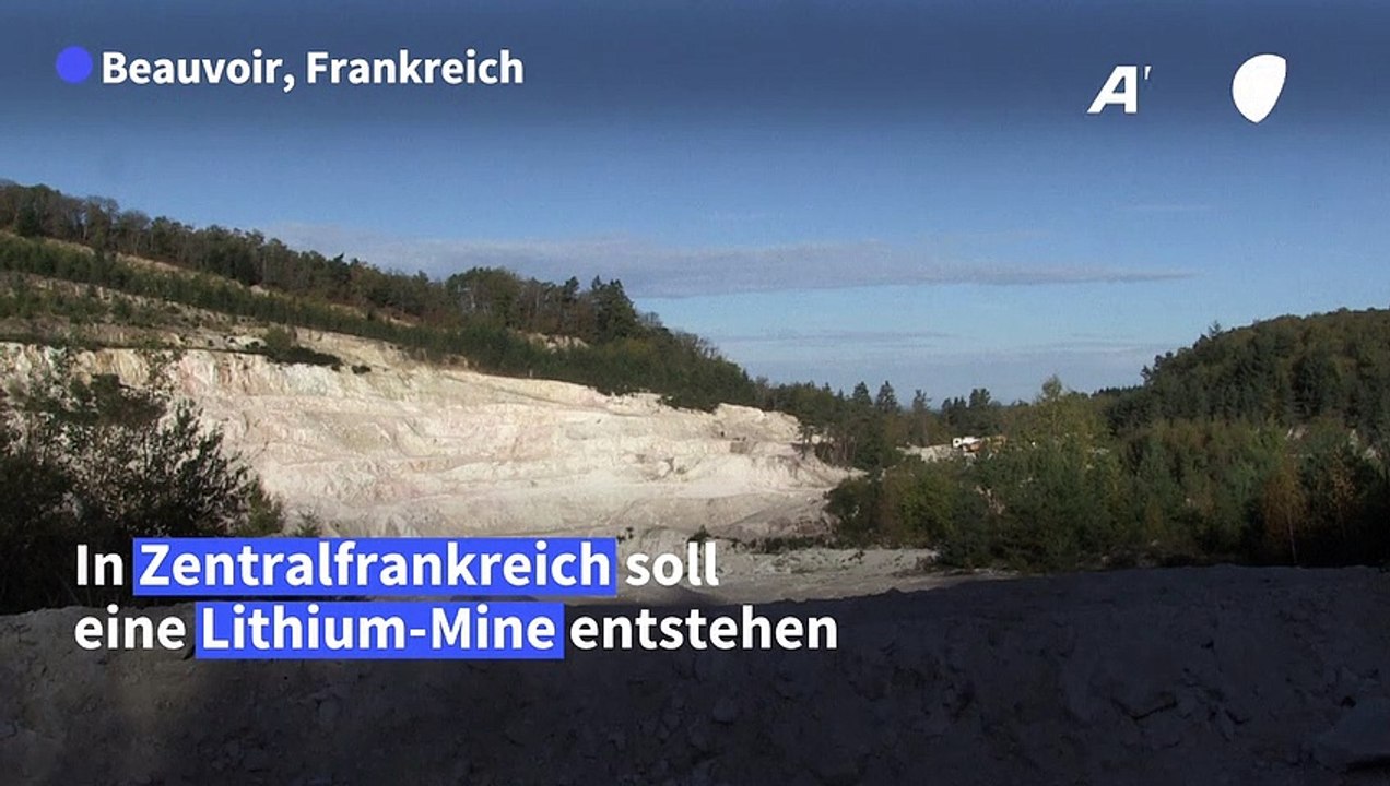Bedeutende Lithium-Mine soll bis 2027 in Zentralfrankreich entstehen