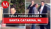 Elon Musk visita Nuevo León; analiza planta de Tesla en Santa Catarina