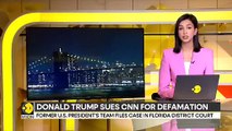 Donald Trump sues CNN for defamation and seeks $475m in punitive damages _ WION