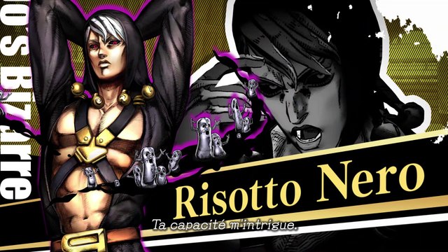 JoJo's Bizarre Adventure : All-Star Battle R - Bande-annonce Risotto Nero
