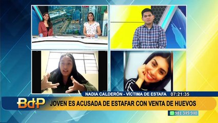 Joven es acusada de estafar a 30 personas con la venta de huevos y amasar fortuna de S/150 mil