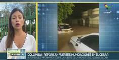 Inundaciones en Colombia provocan daños a la infraestructura