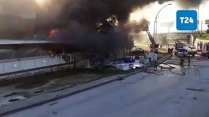 Kocaeli’nde Tüpraş’a yakın bir bölgede patlama