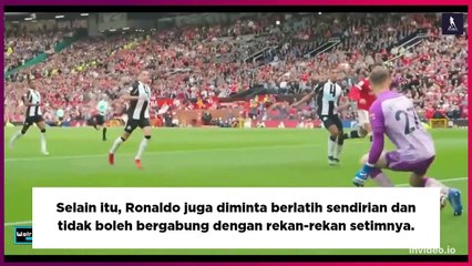 Bikin Ulah, Cristiano Ronaldo  Diskors Manchester United