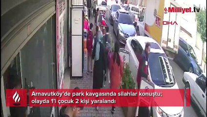 Yer: İstanbul! Park kavgasında silahlar konuştu: 1’i çocuk 2 yaralı