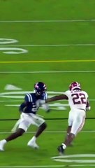 Najee Harris used to be doing this weekly  #alabama #hurdle #najeeharris  #sports #notredamewow!