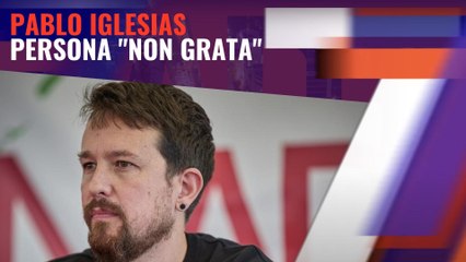 Madrid nombrará persona 'non grata' a Pablo Iglesias