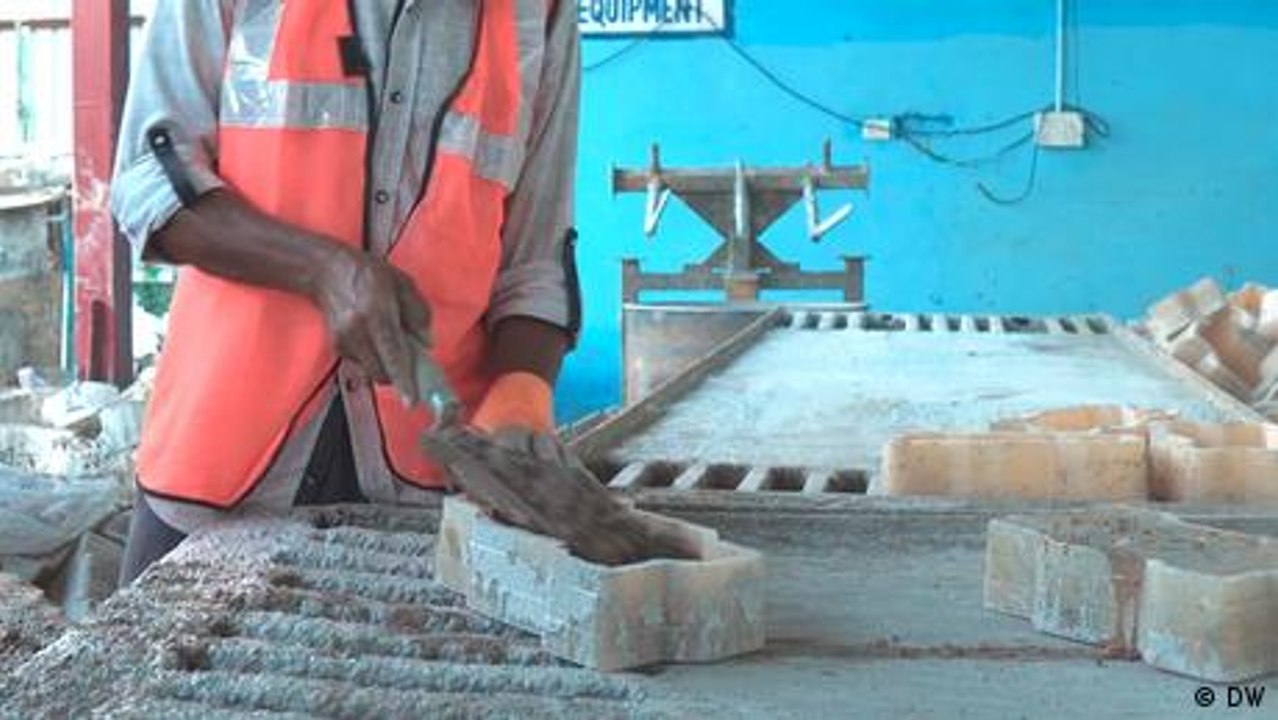 India fights construction waste by turning it into tiles
