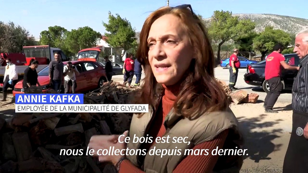 Énergie: dans la banlieue d'Athènes, du bois de chauffage distribué aux habitants