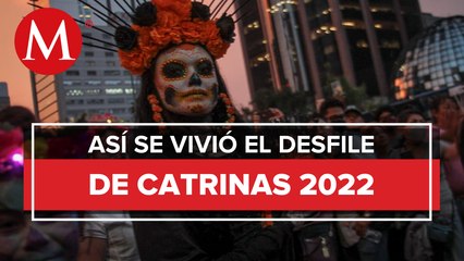 Catrinas 'toman' las calles de la CdMx; así avanza procesión rumbo al Zócalo
