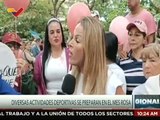 Con diversas actividades deportivas se realiza la Caminata Rosa por la Vida en el edo. Táchira