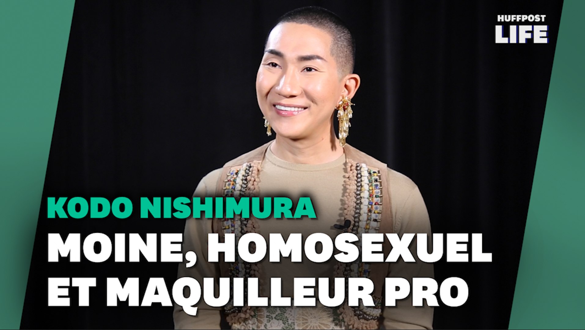 Kodo Nishimura raconte son parcours en tant que moine bouddhiste,  maquilleur professionnel et homosexuel - Vidéo Dailymotion