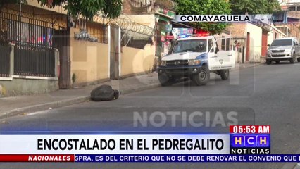 Dejan cuerpo #encostalado en sector de #ElPedregalito en la capital (1)