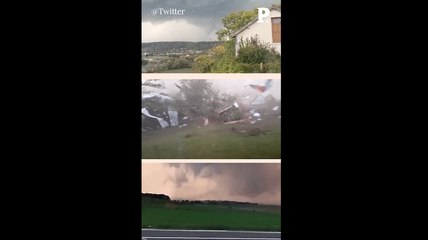 Tornades et vents violents dans le nord de la France : les images