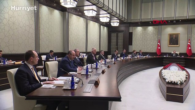 Cumhurbaşkanı Recep Tayyip Erdoğan başkanlığında Beştepe'de Kabine Toplantısı