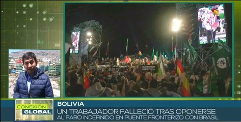 Gobierno de Bolivia ratifica su compromiso al diálogo nacional