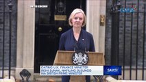 Dating U.K. Finance Minister Rishi Sunak, napiling susunod na British Prime Minister | Saksi