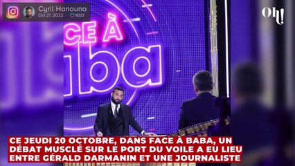 "Je n'ai aucune leçon à recevoir" : débat musclé sur le port du voile entre Darmanin et une journaliste dans Face à Baba