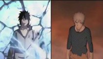 Rasengan Naruto vs Chidori Sasuke