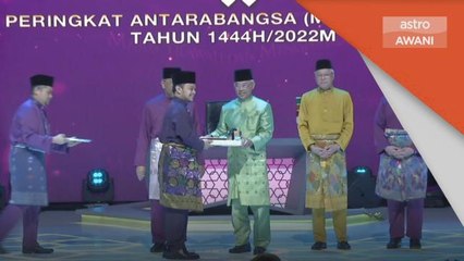 MTHQA | Qari Bahrain, Qariah Malaysia Juara Tilawah Al-Quran