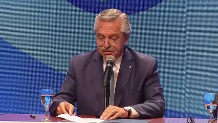 Download Video: Palabras del presidente Alberto Fernández en la inauguración del 39° período de sesiones de la Comisión Económica para América Latina y el Caribe (Cepal) en el CCK